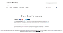 Desktop Screenshot of estuchesescolares.com